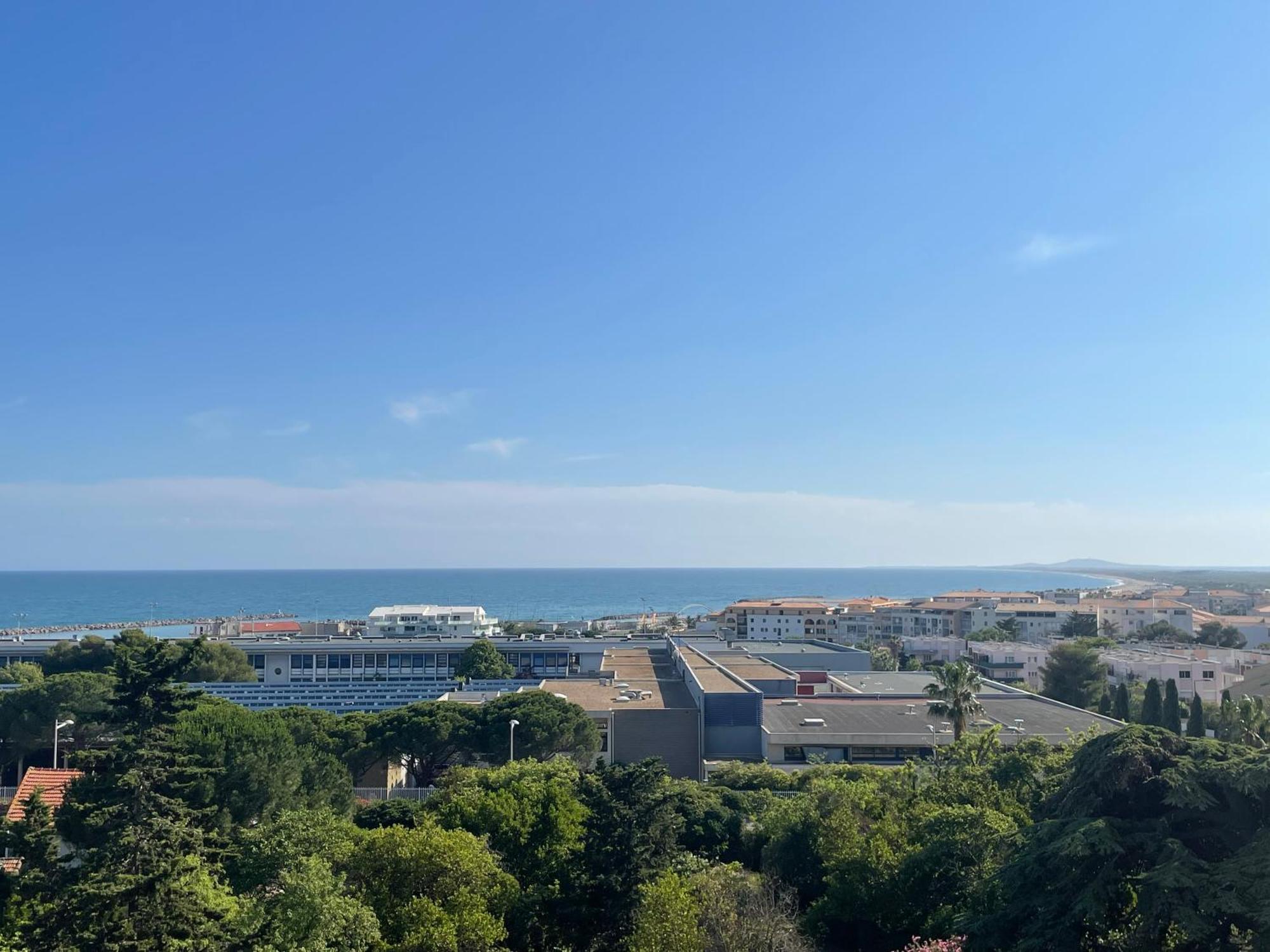 Spacieux T3 Terrasse Vue Mer Sète Exterior foto